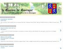 Tablet Screenshot of gazette-gascogne.blogspot.com