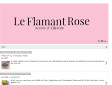 Tablet Screenshot of flamantrosee.blogspot.com