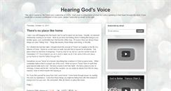 Desktop Screenshot of mysheephearmyvoice.blogspot.com