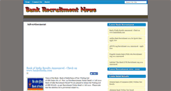 Desktop Screenshot of bankrecruitmentnews.blogspot.com