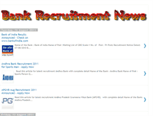 Tablet Screenshot of bankrecruitmentnews.blogspot.com