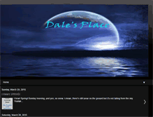 Tablet Screenshot of dalesplace-dale.blogspot.com