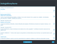 Tablet Screenshot of biologiaflorayfauna.blogspot.com