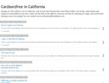 Tablet Screenshot of carfreeincalifornia.blogspot.com