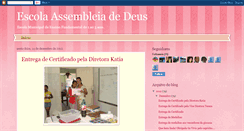 Desktop Screenshot of escolaassembleiadedeus.blogspot.com