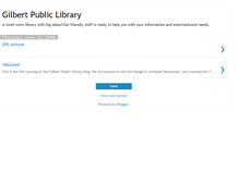 Tablet Screenshot of gilbertpubliclibrary.blogspot.com