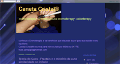 Desktop Screenshot of canetacromoterapia.blogspot.com