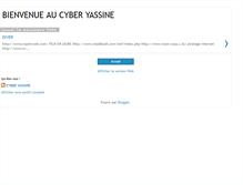 Tablet Screenshot of cyberyassine9.blogspot.com