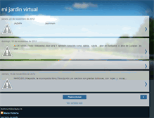 Tablet Screenshot of mijardinvirtual.blogspot.com