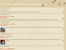 Tablet Screenshot of bikesbeerbirds.blogspot.com