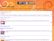 Tablet Screenshot of lupus-love-life.blogspot.com