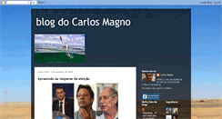 Desktop Screenshot of blogdoprofcarlosmagno.blogspot.com