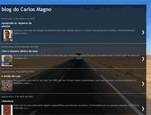 Tablet Screenshot of blogdoprofcarlosmagno.blogspot.com