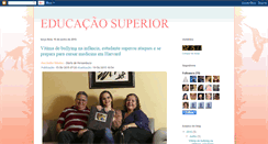 Desktop Screenshot of educacaosuperiorpontocom.blogspot.com