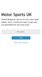 Mobile Screenshot of motorsportsuk.blogspot.com