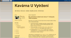 Desktop Screenshot of kavarnauvytrzeni.blogspot.com