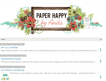 Tablet Screenshot of happypapercrafthappenings.blogspot.com