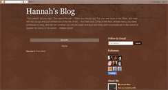 Desktop Screenshot of hannahmarylong.blogspot.com