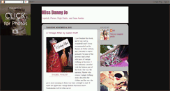 Desktop Screenshot of missdannyjo.blogspot.com