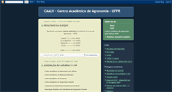 Desktop Screenshot of agroufpr.blogspot.com