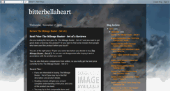 Desktop Screenshot of bitterbellaheart.blogspot.com