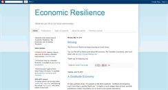 Desktop Screenshot of economicresilience.blogspot.com