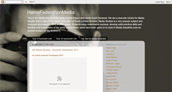 Desktop Screenshot of harrisfederationmedia.blogspot.com