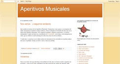 Desktop Screenshot of aperitivosmusicales.blogspot.com