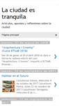 Mobile Screenshot of ciudadtranquila.blogspot.com