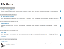 Tablet Screenshot of billyohgren.blogspot.com