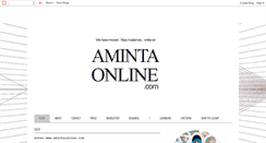 Desktop Screenshot of amintasfashion.blogspot.com