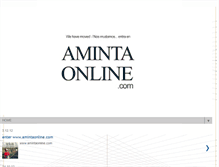 Tablet Screenshot of amintasfashion.blogspot.com