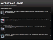 Tablet Screenshot of americascupupdate.blogspot.com