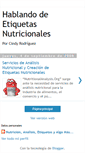 Mobile Screenshot of nutritionalanalysispr.blogspot.com