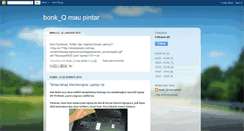 Desktop Screenshot of bonkqmaupintar.blogspot.com