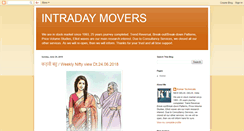 Desktop Screenshot of intradaymovers.blogspot.com