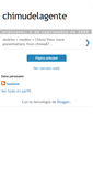 Mobile Screenshot of chimudelagente.blogspot.com