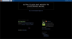 Desktop Screenshot of flashultra.blogspot.com