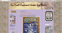 Desktop Screenshot of craftcupboardunderthestairs.blogspot.com