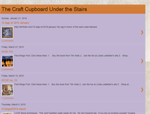 Tablet Screenshot of craftcupboardunderthestairs.blogspot.com