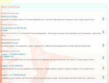 Tablet Screenshot of giseleetsesrecettes.blogspot.com