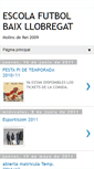 Mobile Screenshot of escolafutbolbaixllobregat.blogspot.com