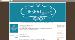 Desktop Screenshot of desertmommas.blogspot.com