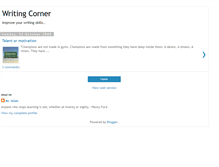 Tablet Screenshot of eslwritingcorner.blogspot.com
