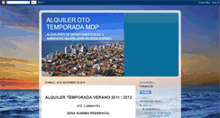 Desktop Screenshot of dtotemporadamdp.blogspot.com