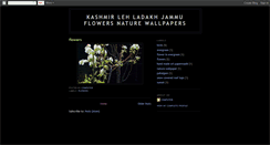 Desktop Screenshot of kashmir-wallpapers.blogspot.com