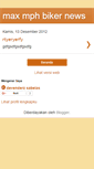 Mobile Screenshot of max-mph-biker-news.blogspot.com