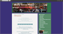 Desktop Screenshot of mollylovesparis.blogspot.com