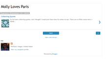 Tablet Screenshot of mollylovesparis.blogspot.com