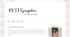 Desktop Screenshot of petitgraphie.blogspot.com